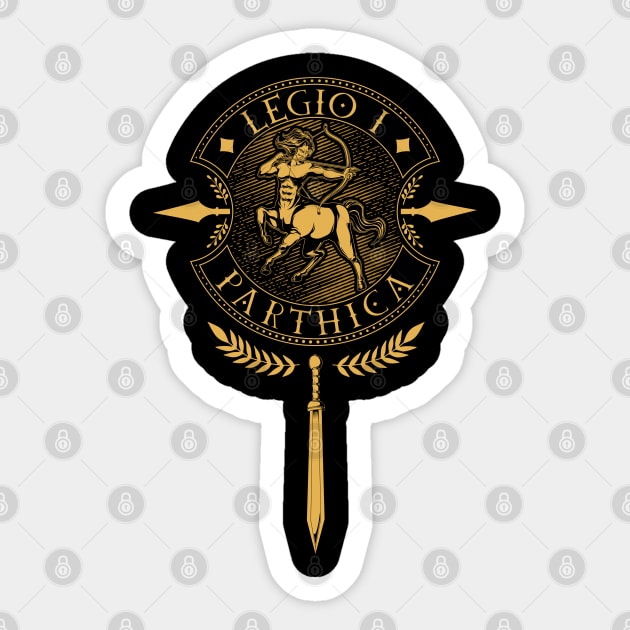 Legio I Parthica - Roman Legion Sticker by Modern Medieval Design